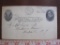 Used 1 cent McKinley postal card from 1907