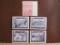 Lot that includes 4 unused Republik Osterreich (Austria) postage stamps