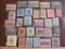Lot of approximately 30 Austrian postage stamps, some cancelled, some hinged, some unused