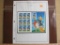 Mounted 1999 Daffy Duck philatelic souvenir pane of 10 33 cent US postage stamps, Scott # 3306, on