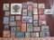 Lot of approximately three dozen postage stamps from various countries and ages including Hungary,