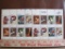 Partial sheet of 16 1974 10 cent Universal Postal Union US postage stamps, Scott # 1530-37