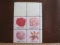 Block of 4 1981 18 cent Flowers US postage stamps, Scott # 1876-79