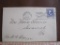 Used envelope, postmarked Feb. 17, 1919, with a 3 cent George Washington US postage stamp