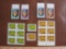 Lot consists of 6 individual United Nations stamps plus two blocks of 6 (total 12) United Nations