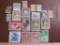 Lot of Soviet Union postage stamps, and some not canceled, as well as Angola stamps