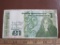 Central Bank of Ireland 1987 one pound bank note bearing the image of Queen Maeve
