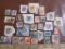 Lot of mostly canceled Italy postage stamps