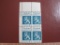 Block of 4 1967 5 cent Finland Independence US postage stamps, #1334