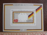 One Bundesrepublik Deutschland 40 stamp, Germany 1974