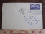 May 10, 1944 First Day of Issue cover including cancelled 1944 3 cent Transcontinental Railroad US