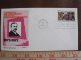 Official First Day Cover, postmarked Sept. 27, 1972, honoring the 100th Anniversary of Mail Order,