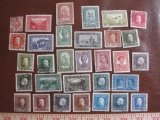 Lot of Bosnia and Herzegovina postage stamps, some not canceled, some dated 1914