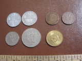 Lot of foreign coins from Germany, Austria, Poland and Czecholovakia