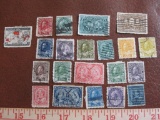 Lot of canceled Canada stamps from the late 1800s and early 20th Century