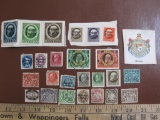 Lot of Bayern (Bavaria) stamps, many of them canceled
