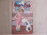Vintage Pep the Pup illustrated children's book, copyright R.C. Chicago. Light wear and small stain