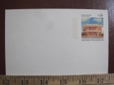 One unused prepaid postcard with 9 cent Historic Preservation US postage featuring the Federal Court