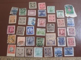 Lot of mostly canceled Republic of China postage stamps