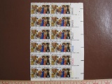 Block of 12 1972 100th Anniversary of Mail Order 8 cent US postage stamps, #1468