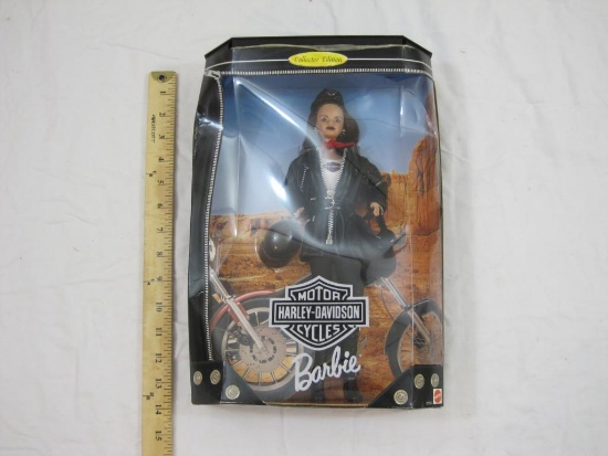 Harley-Davidson Barbie Collector Edition Doll, NRFB, see pictures for condition of box, 1998 Mattel,