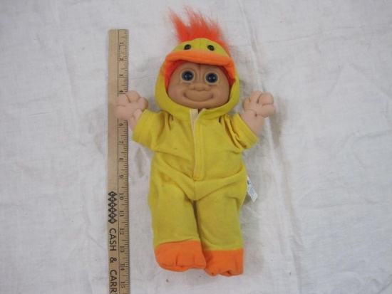 RUSS Troll Kidz Doll in Duck Costume, 10 oz