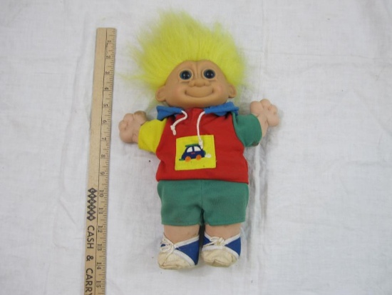 Vintage RUSS Troll Kidz Doll, 10 oz