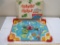 Vintage Frantic Frogs Action Wind-Up Game, 1965 Milton Bradley, in original box, see pictures for