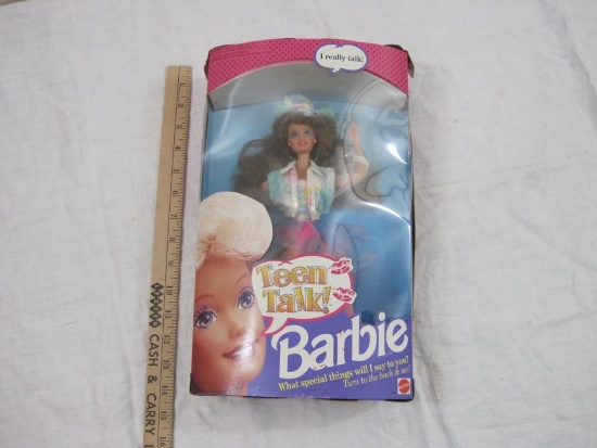 Teen Talk! Barbie, NRFB, 1991 Mattel, 12 oz