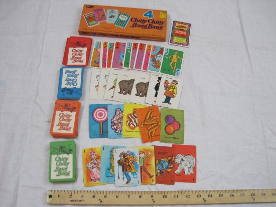 Vintage Chitty Chitty Bang Bang Card Game Set, 1968 Glidrose Productions/Whitman, in original box,