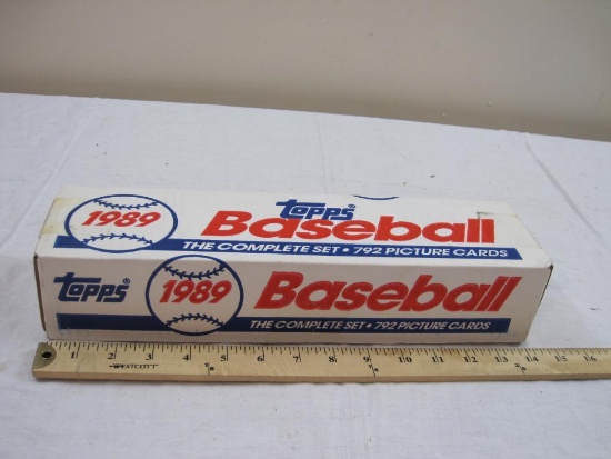 1989 Topps Baseball Card, Complete Set, 3 lbs 8 oz