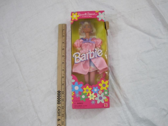 Special Edition Russell Stover Candies Barbie, sealed, box has some residue from tape, 1996 Mattel,
