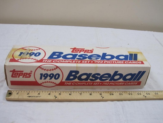 1990 Topps Baseball Card Set, Complete Set, 3 lbs 9 oz