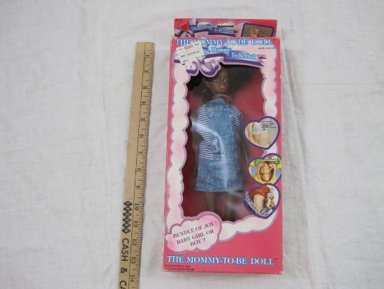 The Mommy-To-Be Doll, African-American, NRFB, Judith Corporation, 10 oz