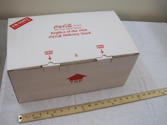 Box for The Danbury Mint 1938 Coca-Cola Delivery Truck, box and packaging only, 2 lbs 3 oz