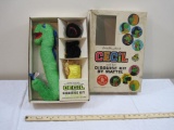Cecil and his Disguise Kit by Mattel, with original box, 1962 Mattel, see pictures for included