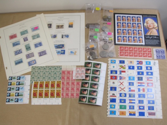 Nov Stamps, Coins and Ephemera