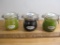 Three New Strictly Vermont Candles, Honeydew, Mulberry and Fresh Pear