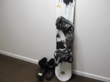Lamar Slayer 163 Snowboard with size 11 men's Symbolic boots