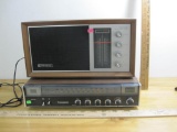 Two Radios, Panasonic Model RE-7257 2 band 10 transistor 7 diode AM FM Radio and Panasonic Model