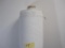 Roll of white polyester blend cloth, approx 60