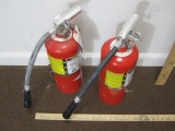 2 ABC Fire Extinguishers, AS IS, expired