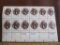 Block of 12 1972 8 cent Chirstmas Angels US postage stamps, Scott # 1471