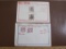 Four hinged Korea stamps: two (1962-66) depicting The King Sejong and Hangul Alphabet and two from