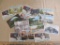 Lot of approximately two dozen locational post cards, some used incl. postage stamps and some