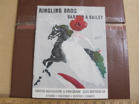 1956 edition of Ringling Bros. and Barnum & Bailey Circus Magazine and Program