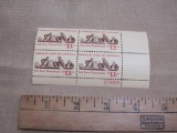 Block of 4 1977 Drafting of the Articles of Confederation 13 cent US postage stamps, #1726