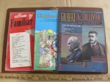 Lot of three books of piano sheet music; includes Gilbert & Sullivan for Easy Piano, The Joy of