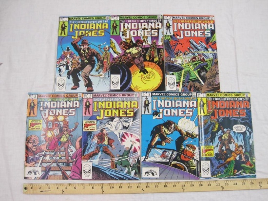 The Further Adventures of Indiana Jones Comic Books Issues 1-7, Marvel Comics Group, January-July