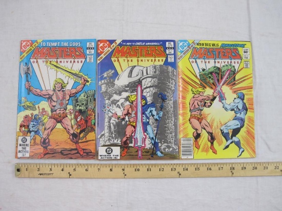Masters of the Universe Mini Series, Issues 1-3, December 1982-February 1983, DC Comics, comics have